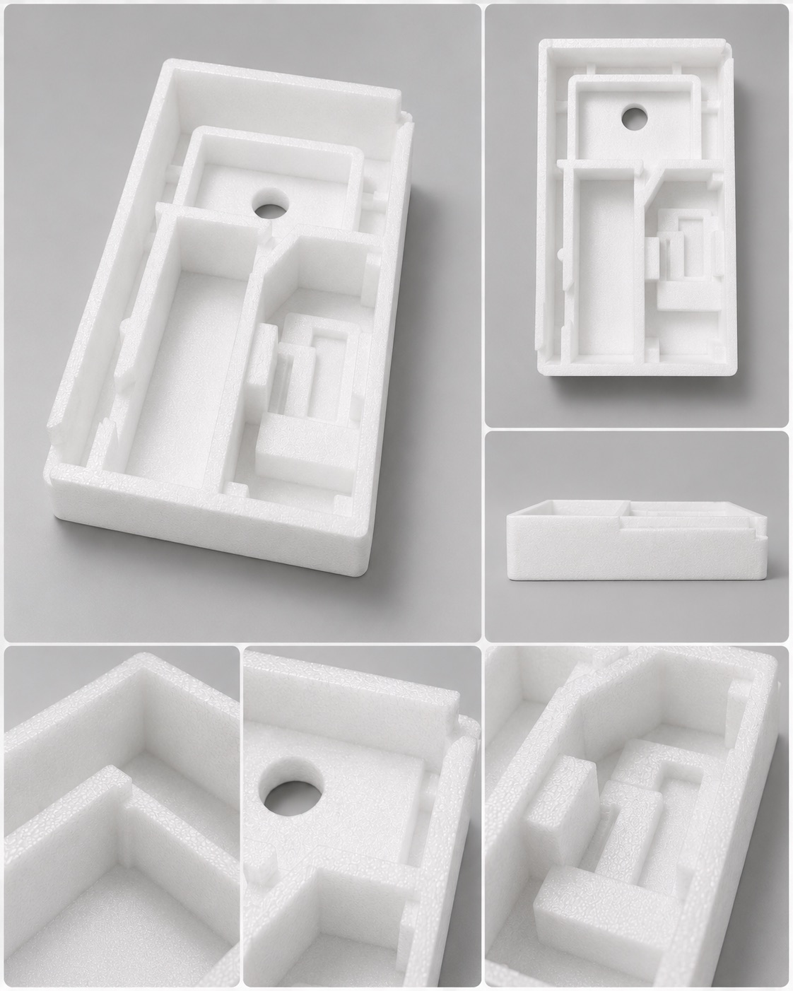 Sponge inner support for separated accessories