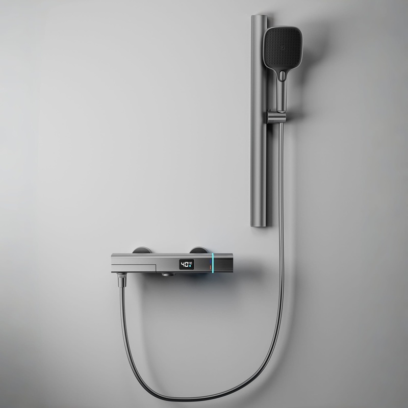 Modern Digital Thermostatic Shower Mixer for Wholesale Supply