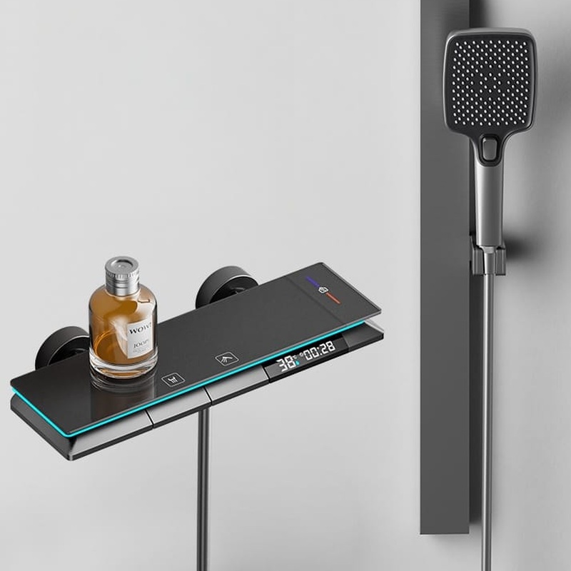 Smart Digital Thermostatic Shower System for Wholesale Projects