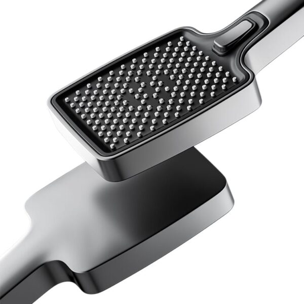 Aluminum Alloy LED Digital Rainfall Shower System with Waterfall Outlet & Handheld Shower