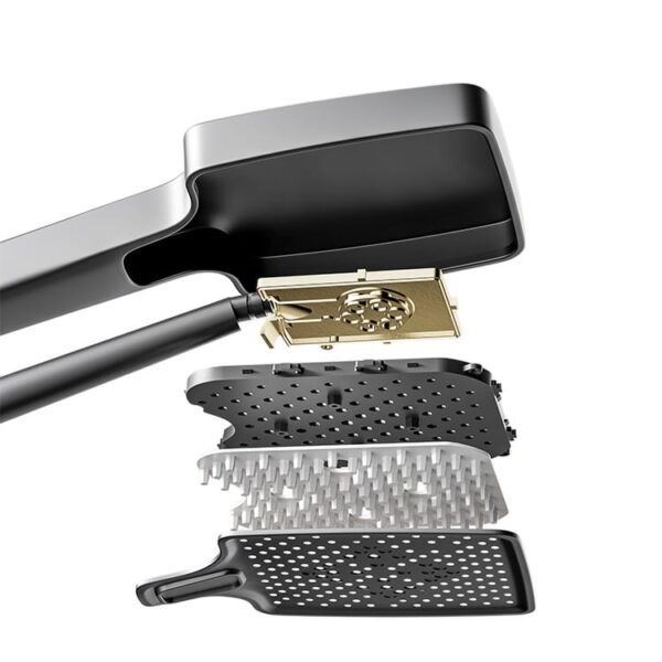 Aluminum Alloy LED Digital Rainfall Shower System with Waterfall Outlet & Handheld Shower