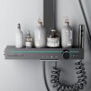 Smart Thermostatic Rainfall Shower System with LED Temperature Display Digital Shower Set with Handheld Spray