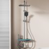 Hydropower Digital Display Shower System – Rainfall Shower Set with LED Temperature Screen