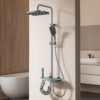 Hydropower Digital Display Shower System – Rainfall Shower Set with LED Temperature Screen