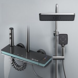 Digital LED Multi-Function Thermostatic Shower System