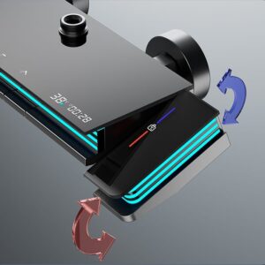 Digital LED Multi-Function Thermostatic Shower System product image for B2B shower system sourcing