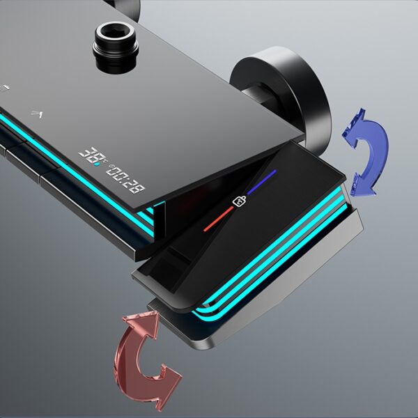 Digital LED Multi-Function Thermostatic Shower System