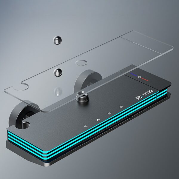 Digital LED Multi-Function Thermostatic Shower System