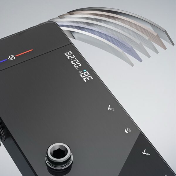 Digital LED Multi-Function Thermostatic Shower System