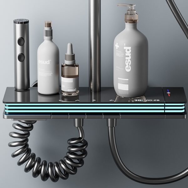 Digital LED Multi-Function Thermostatic Shower System