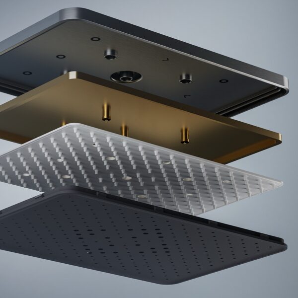 Digital LED Multi-Function Thermostatic Shower System