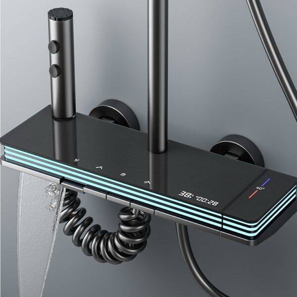 Digital LED Multi-Function Thermostatic Shower System