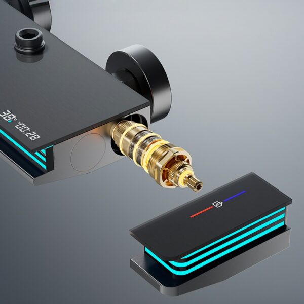 Digital LED Multi-Function Thermostatic Shower System