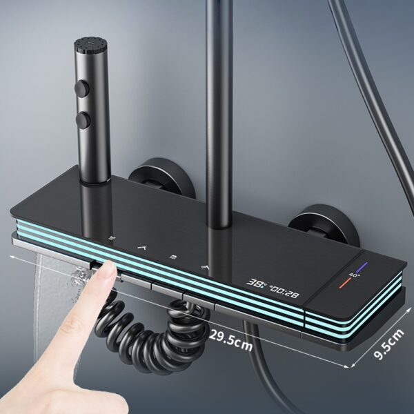 Digital LED Multi-Function Thermostatic Shower System