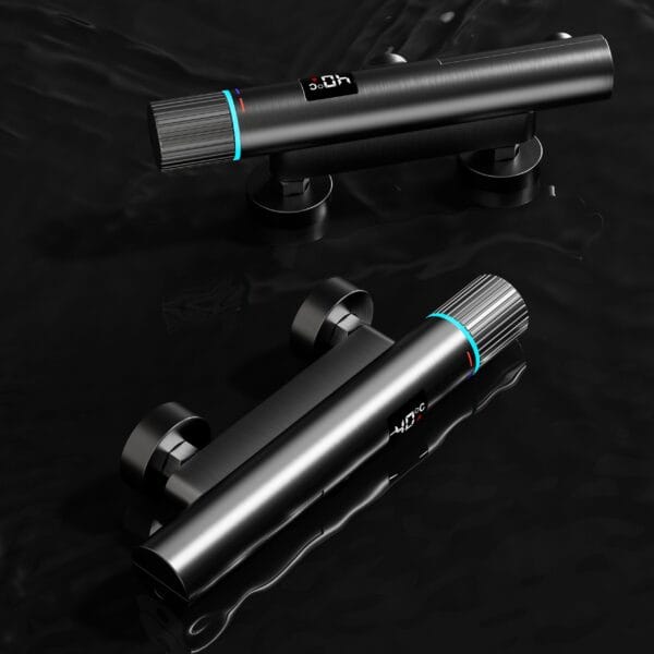 Luxe Digital Thermostatic Shower Mixer with LED Display