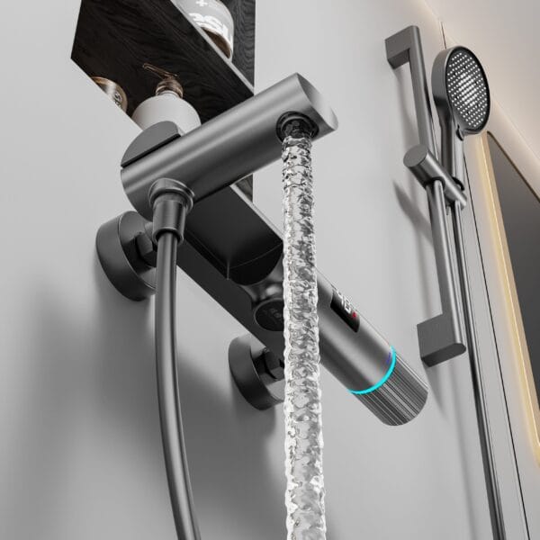 Luxe Digital Thermostatic Shower Mixer with LED Display