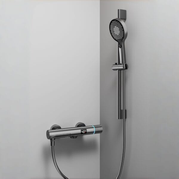 Luxe Digital Thermostatic Shower Mixer with LED Display