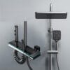 Smart Digital Thermostatic Shower System | Gun Grey