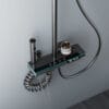 Smart Digital Thermostatic Shower System | Gun Grey