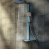 Gun Grey Digital LED Shower System with Rainfall & Waterfall