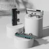 Premium Digital Thermostatic Shower System with LED & Rainfall