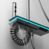 Premium Digital Thermostatic Shower System with LED & Rainfall