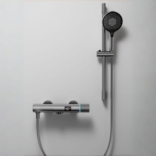 Luxe Digital Thermostatic Shower Mixer with LED Display
