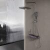 Gun Grey LED Digital Smart Shower System