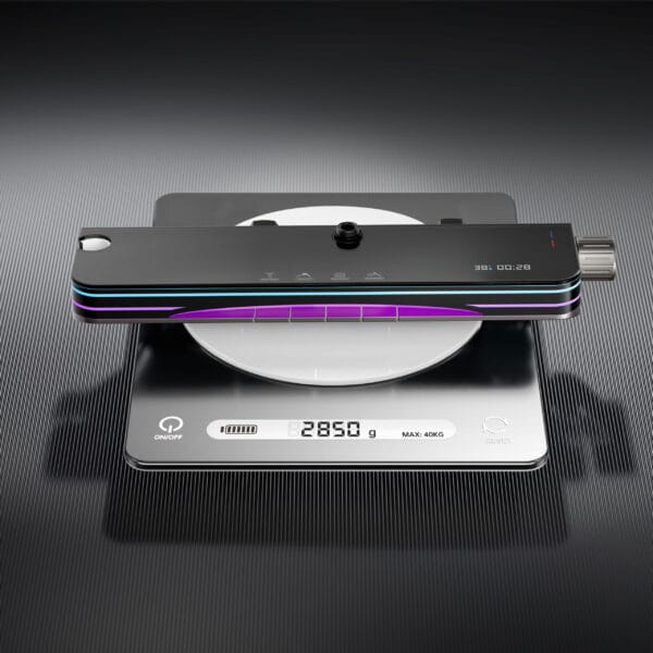 Gun Grey LED Digital Smart Shower System