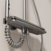 Digital LED Thermostatic Shower System with Smart Shelf