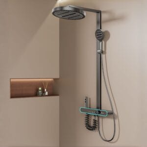 Thermostatic shower system