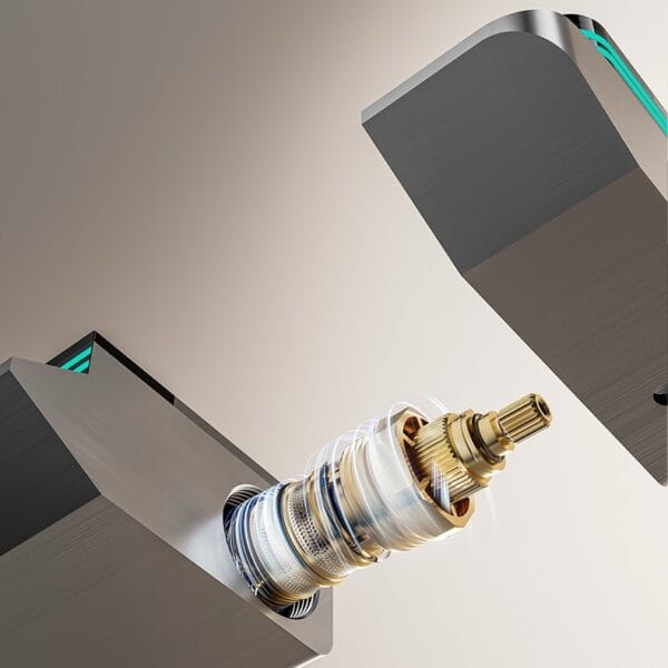 Digital Thermostatic Shower System with Rainfall & Handheld