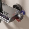 Gun Gray Digital Thermostatic Shower System with LED Display