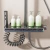 Gun Gray Digital Thermostatic Shower System with LED Display