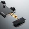 Luxury Digital Thermostatic Shower System with Waterfall Spout & Integrated Shelf