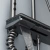 Luxury Digital Thermostatic Shower System with Waterfall Spout & Integrated Shelf