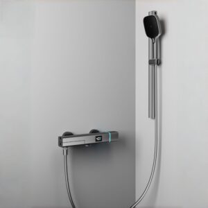 Modern Digital Thermostatic Shower Mixer for Wholesale Supply product image for B2B shower system sourcing