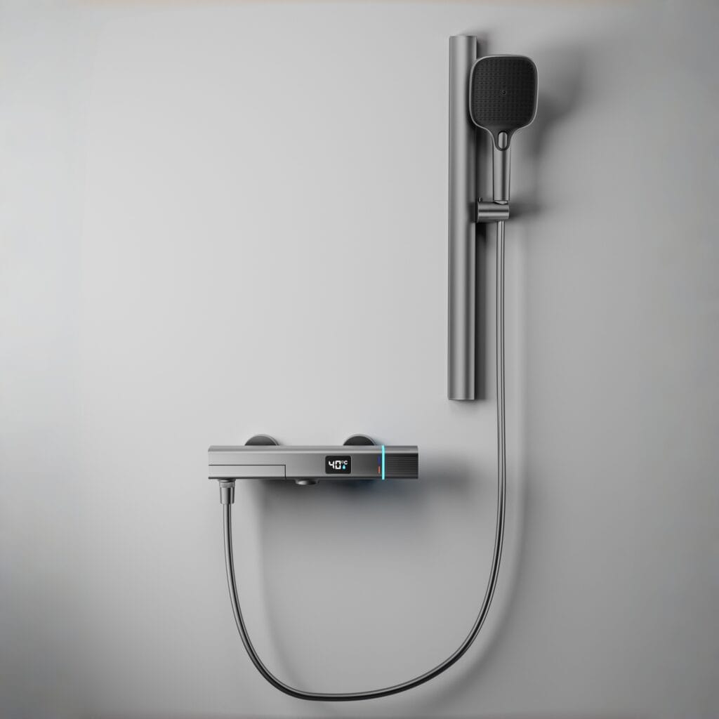 Modern Digital Thermostatic Shower Mixer for Wholesale Supply