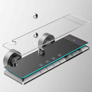 Smart Digital LED Shower System with Waterfall Spout for B2B product image for B2B shower system sourcing