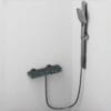 Smart Digital Thermostatic Shower System with Integrated Shelf