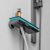 Smart Digital Thermostatic Shower System with Integrated Shelf