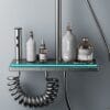 Premium Gun Gray Smart Digital Thermostatic Shower System