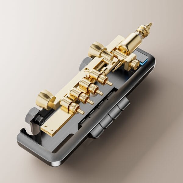 Luxurious Digital Thermostatic Shower System with Integrated Shelf