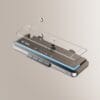 Luxurious Digital Thermostatic Shower System with Integrated Shelf