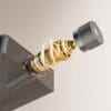 Luxury Digital Thermostatic Shower System with LED, Waterfall Spout & Integrated Shelf