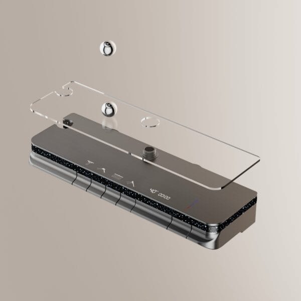Premium LED Digital Thermostatic Shower System with Multi-Function Sprays