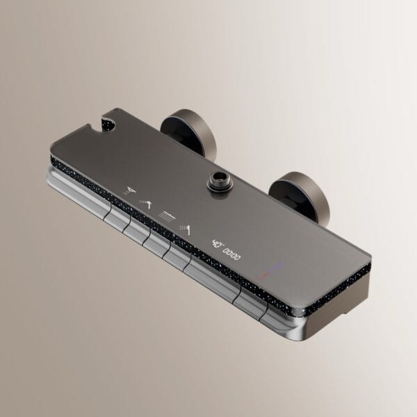 Premium LED Digital Thermostatic Shower System with Multi-Function Sprays