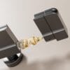 Premium Digital Display Thermostatic Shower System with LED & Integrated Shelf