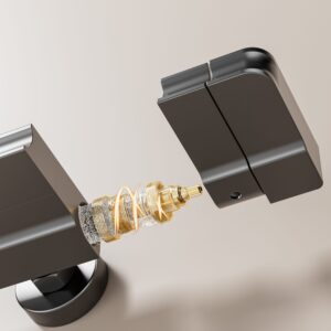 Premium Digital LED Rainfall & Handheld Shower System – Gun Gray Wholesale product image for B2B shower system.