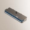 Luxury Digital Thermostatic Shower System with LED & Shelf - Gun Gray/Milky White